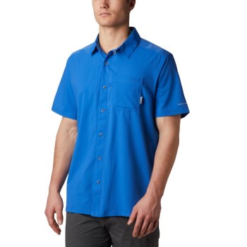 Columbia Overhemd Heren, PFG Slack Tide Camp Tall Blauw, 73ZSDMNYX